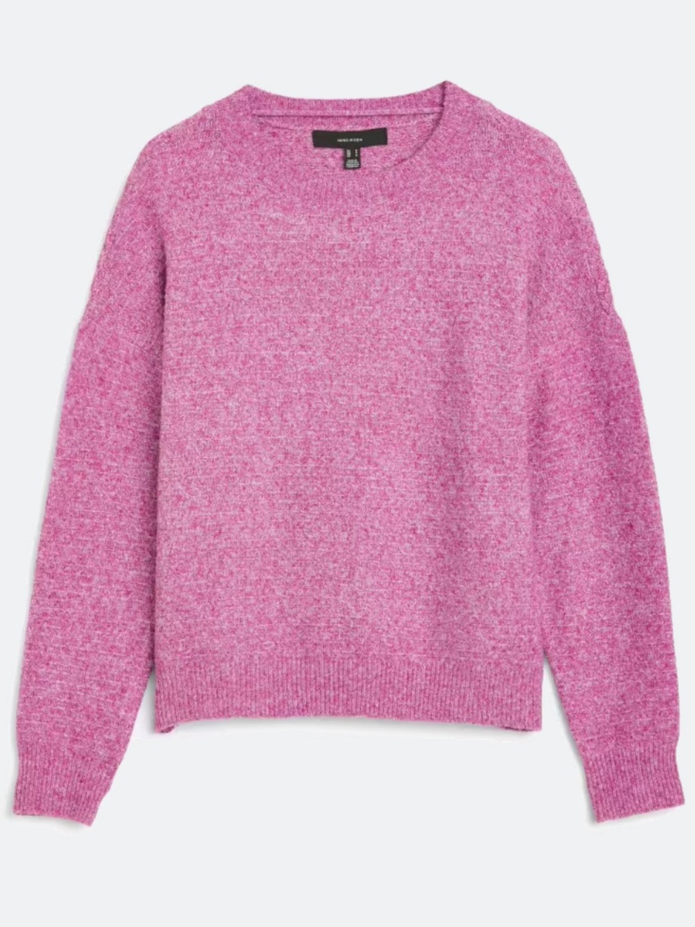 Sadella Textured Crewneck Sweater